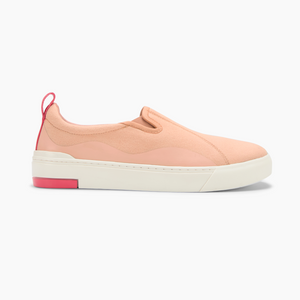 Ludic Himalayan Pink Enhanced Canvas slip-on sneakers