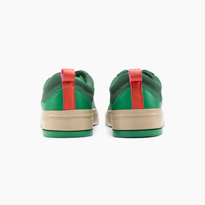 Ludic Pepper Green Enhanced Canvas low-top sneakers