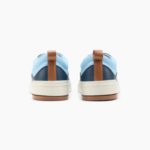 Ludic Tide Blue Enhanced Canvas low-top sneakers