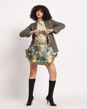 Muddled Cargo Tote - Oxidized Olive - Fetti