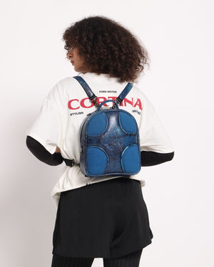 Muddled Knapsack - Cracked Indigo - Fetti