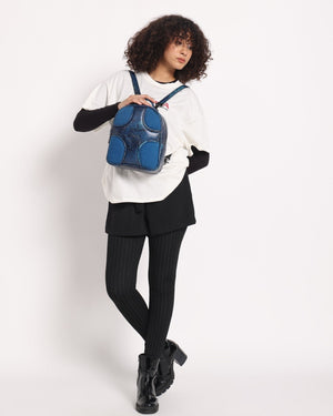 Muddled Knapsack - Cracked Indigo - Fetti