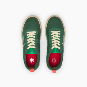 Ludic Pepper Green Enhanced Canvas low-top sneakers