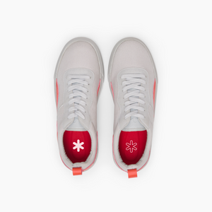 Ludic Magma Grey Enhanced Canvas low-top sneakers
