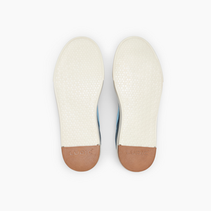Ludic Tide Blue Enhanced Canvas low-top sneakers