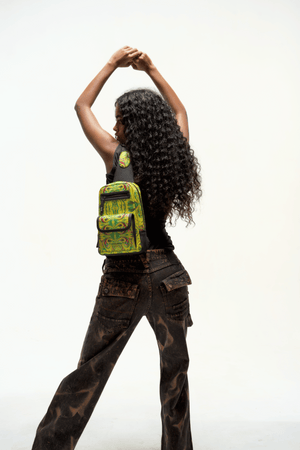 Kosmic Immersion Sling Bag- Helios Women - Fetti