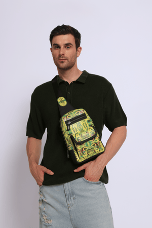 Kosmic Immersion Sling Bag - Helios Men - Fetti