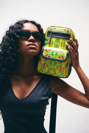 Kosmic Immersion Sling Bag- Helios Women - Fetti