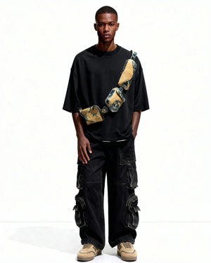 Muddled Cargo Crossbody Belt - Oxidized Olive - Fetti