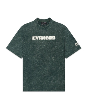Retro Wash - Green - Evrhood oversized acid wash t-shirt