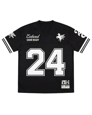 Winged Authority - Evrhood oversized graphic t-shirt on model