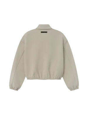 Beige jacket on a white background