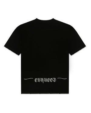 The Third Omen - Black - Evrhood oversized graphic t-shirt