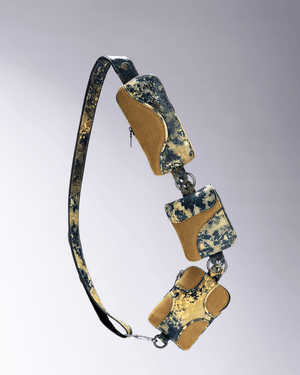 Muddled Cargo Crossbody Belt - Oxidized Olive - Fetti