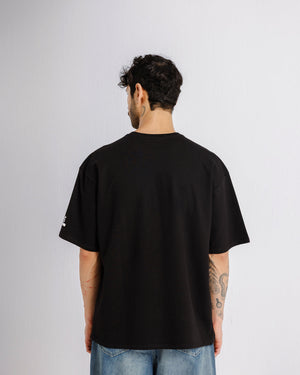 The Presence Tee - Black - Evrhood oversized typographic t-shirt