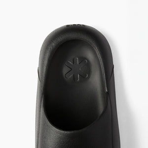 Stylish Black Ludic Sliders designed for muscle recovery