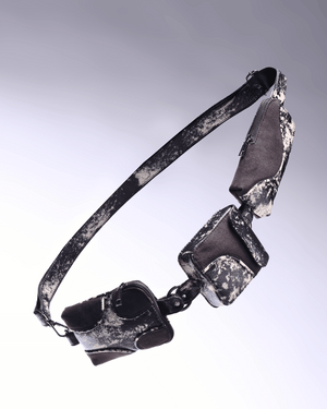 Muddled Cargo Crossbody Belt - Rusted Grain - Fetti