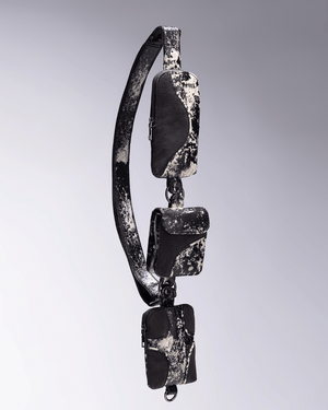 Muddled Cargo Crossbody Belt - Rusted Grain - Fetti