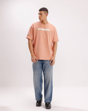 Element - Peach - Evrhood oversized basic t-shirt