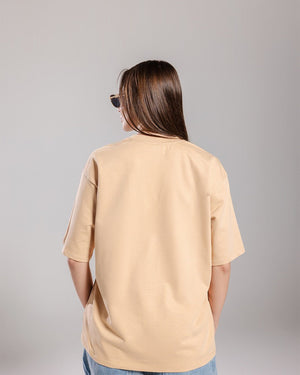 Evrhood Basics! - Beige – Evrhood oversized basic t-shirt