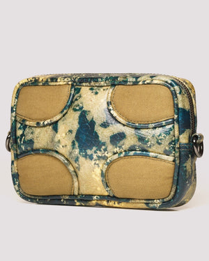Muddled Unisex Sling Bag - Oxidized Olive - Fetti