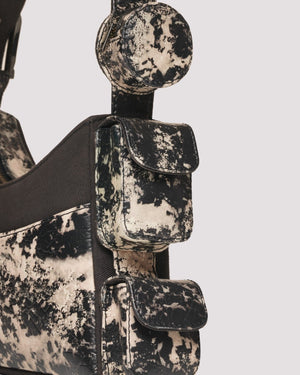 Muddled 3 Pocket Cargo Bag (Small) - Rusted Grain - Fetti