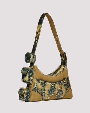 Muddled 3 Pocket Cargo Bag (Small) - Oxidized Olive - Fetti