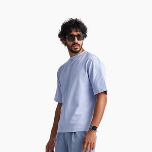 Ludic Airy Blue 100% Cotton Chroma T-shirt