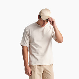 Ludic Dune Beige 100% Cotton Chroma T-shirt