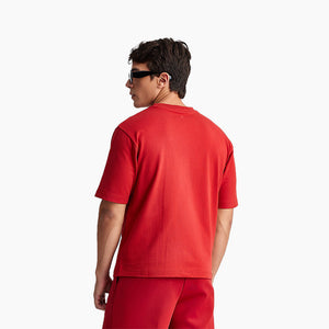 Ludic Telephone Red 100% Cotton Chroma T-shirt