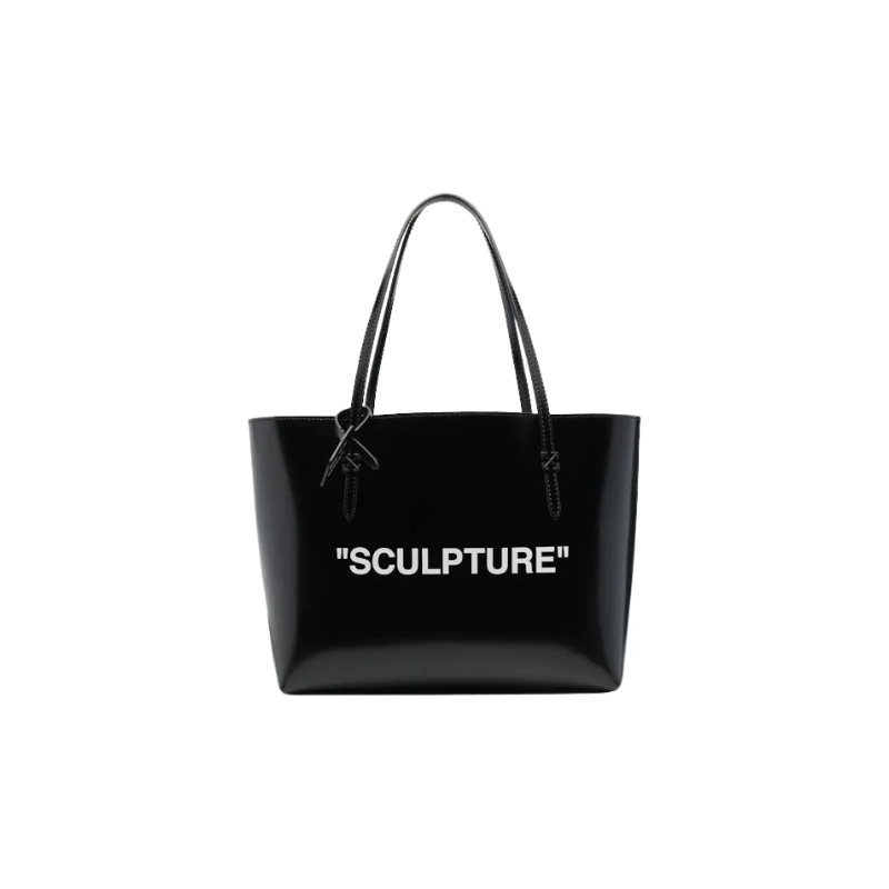 Off-White Day Off 28 Quote Tote Bag Black/White