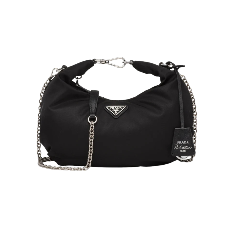 Prada Re-Edition 2006 Nylon Bag Black