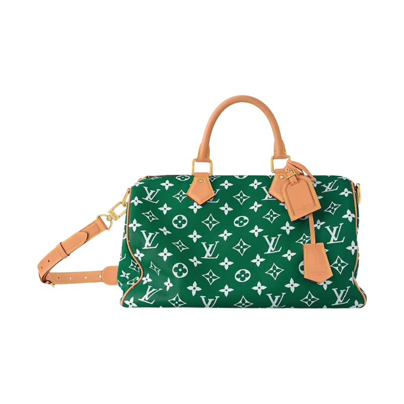 Louis Vuitton Speedy P9 Bandoulière 40 Monogram Leather Green