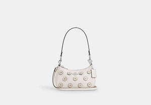 Teri Mini Crossbody Bag - Silver/Chalk
