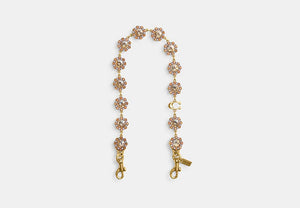 Short Jewelry Chain Strap - Brass/Yellow Multi