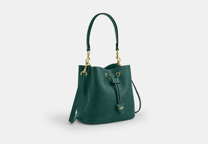 Rowan Bucket Bag - Im/Emerald
