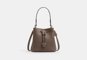 Rowan Bucket Bag - Gunmetal/Dark Stone