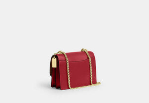 Klare Crossbody Bag - Gold/True Red