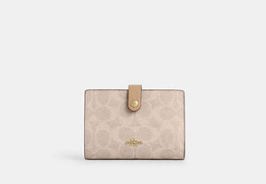 2-In-1 Wallet In Signature Chenille - Gold/Sand/Tan