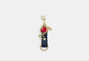 Signature Bag Charm - Gold/Den Gold/Bold Red
