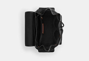 Sprint Backpack In Signature Jacquard - Gunmetal/Charcoal Multi