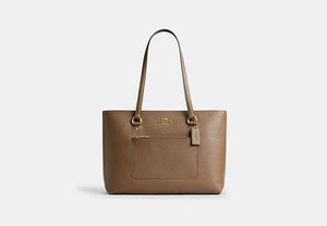 Station Tote Bag - Gold/Dark Stone