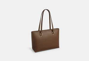 Station Tote Bag - Gold/Dark Stone