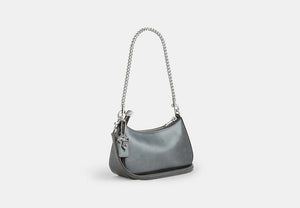 Teri Mini Crossbody Bag - Silver/METALLIC GUNMETAL