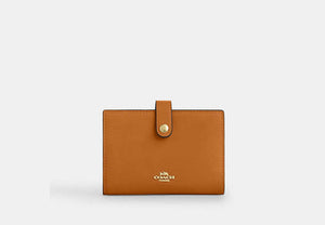 2-In-1 Wallet In Signature Chenille - Gold/Brown