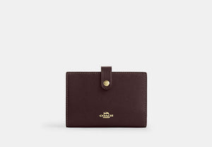 2-In-1 Wallet In Signature Chenille - Gold/Espresso