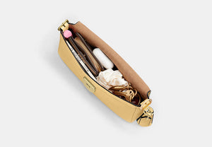 Etta Small Flap Shoulder Bag - Gold/Soft Yellow