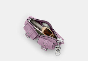 Ashton Bag - Silver/Light Violet