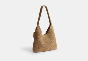 Brooklyn Shoulder Bag 28 - Brass/Natural