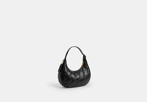 Emily Shoulder Bag With Quilting - Gold/Black